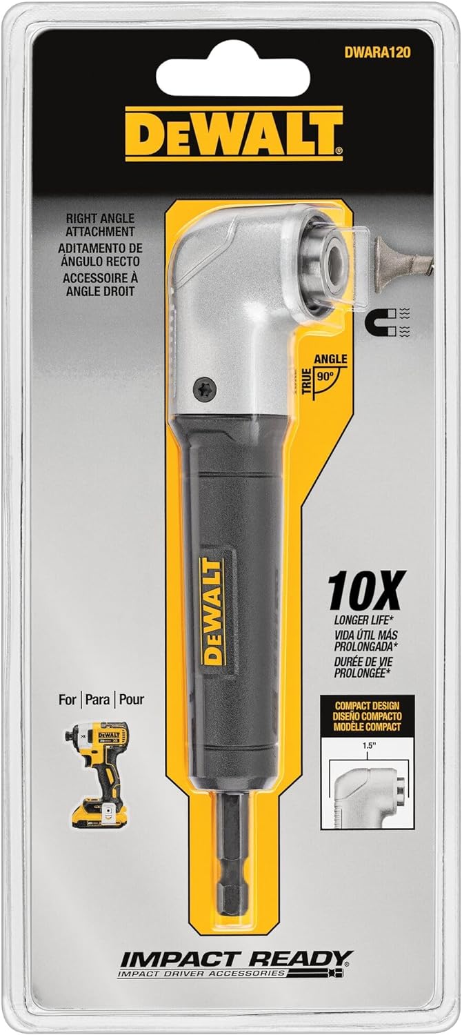 DEWALT Right Angle Attachment, Impact Ready, 1.5" (DWARA120) - Image 7