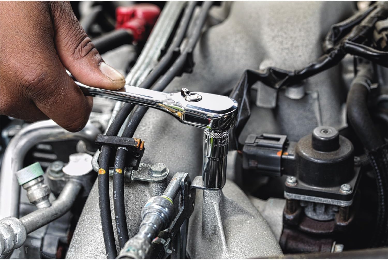 DEWALT Mechanics Tool Set, 1/4" & 3/8" & 1/2" Drive, SAE/Metric, 205-piece (DWMT81534) - Image 8